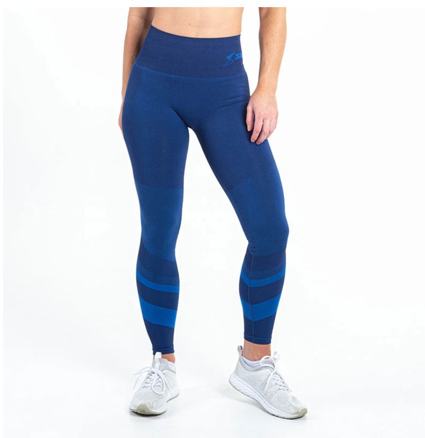 Supacore Healthtech Postpartum and Injury Recovery Leggings (Blue